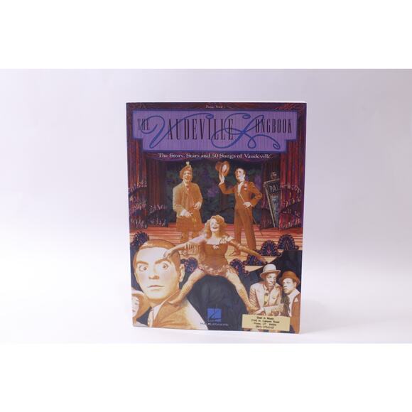 The Vaudeville Songbook, Hal Leonard, Story, Stars, Songs, ~ 250929-WH 770 - Picture 1 of 3